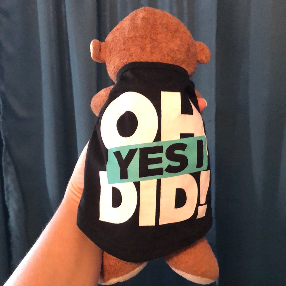 OH YES I DID! Dog Shirt size XS